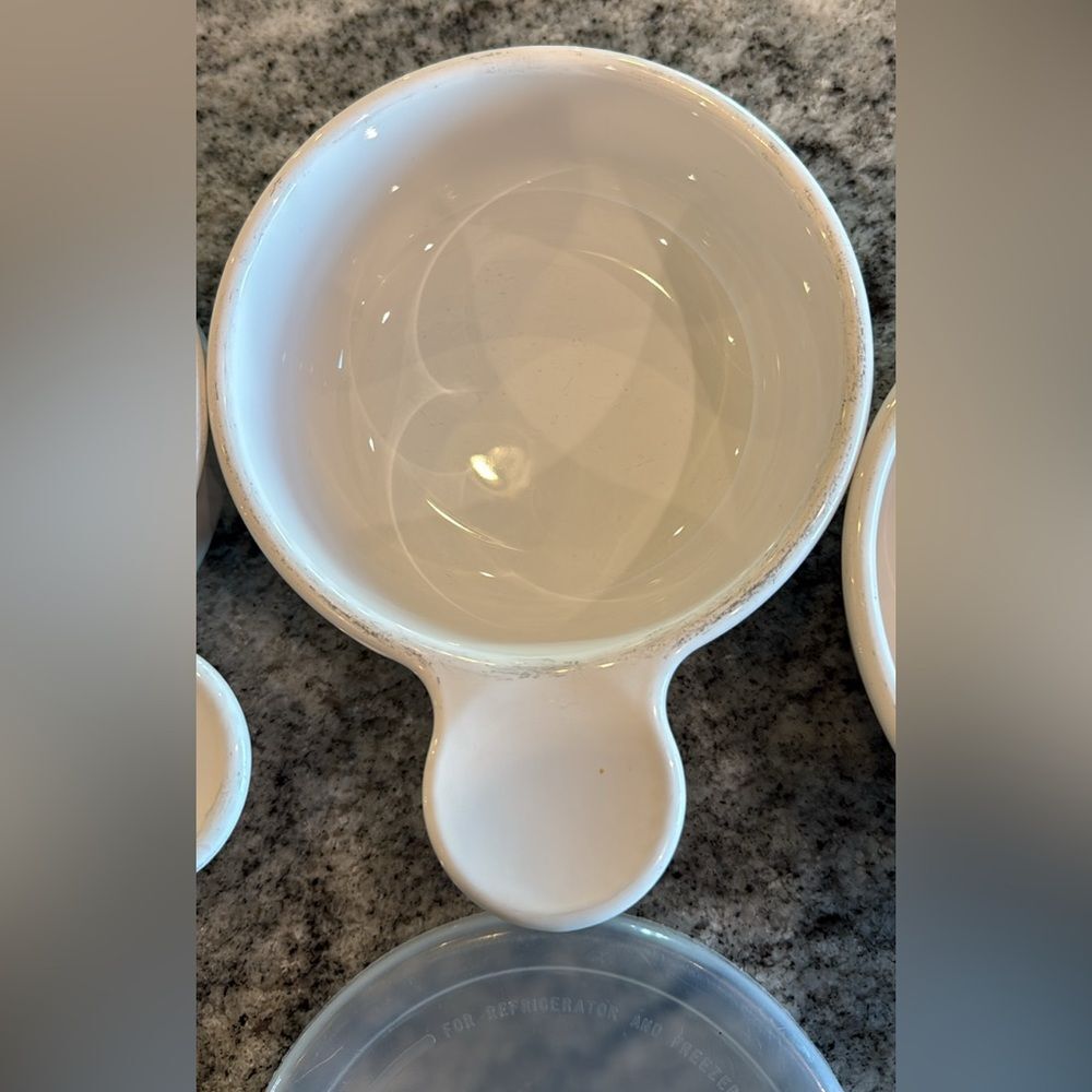 Corningware White Lids Set - Picture 4 of 10